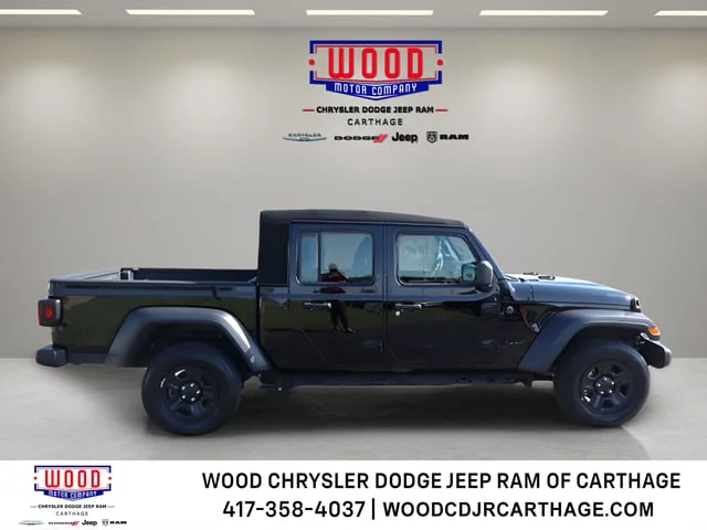 Used 2024 Black Clearcoat Jeep Sport image 2