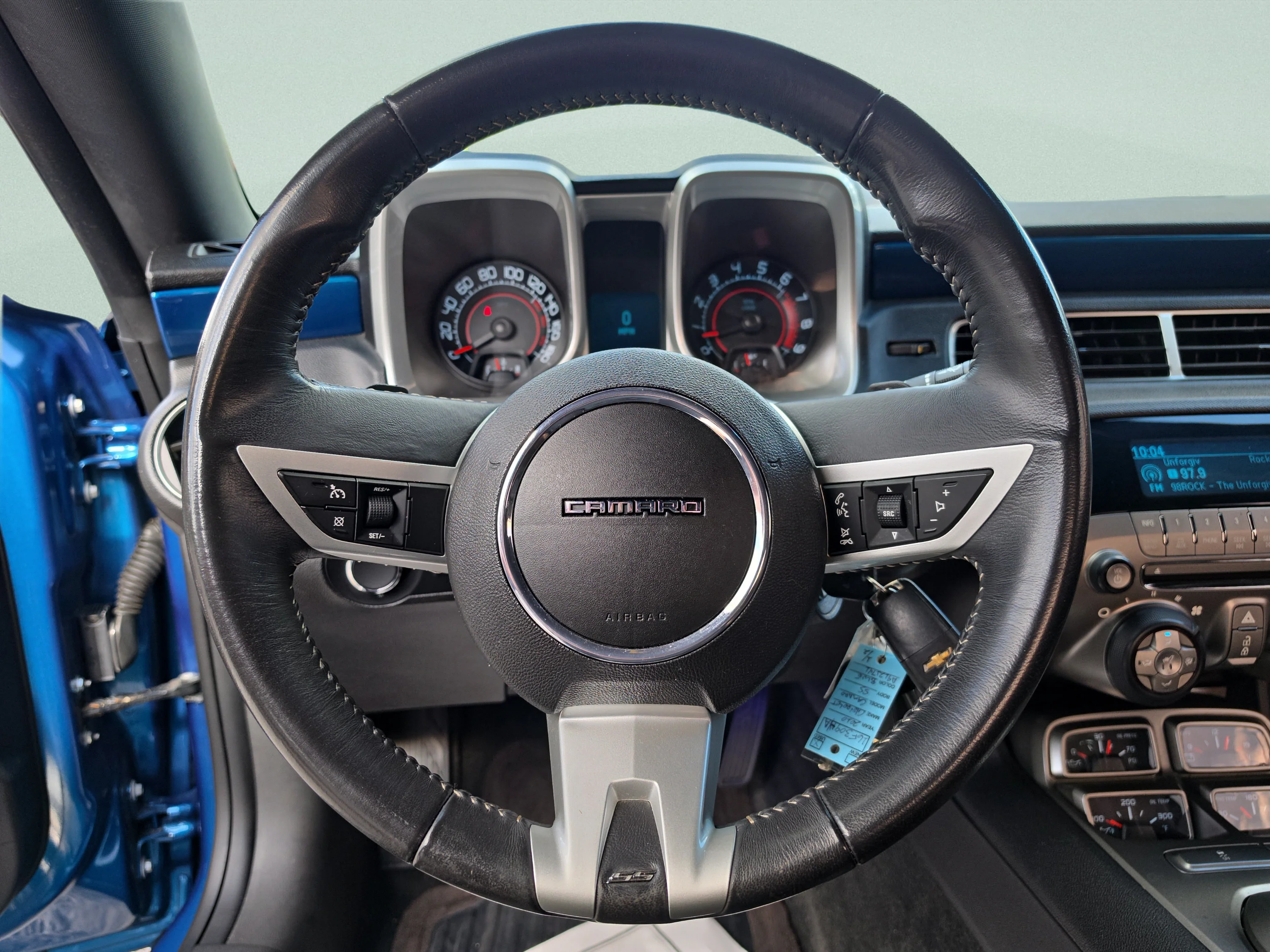 Used 2010 Aqua Blue Metallic Chevrolet 2SS image 19