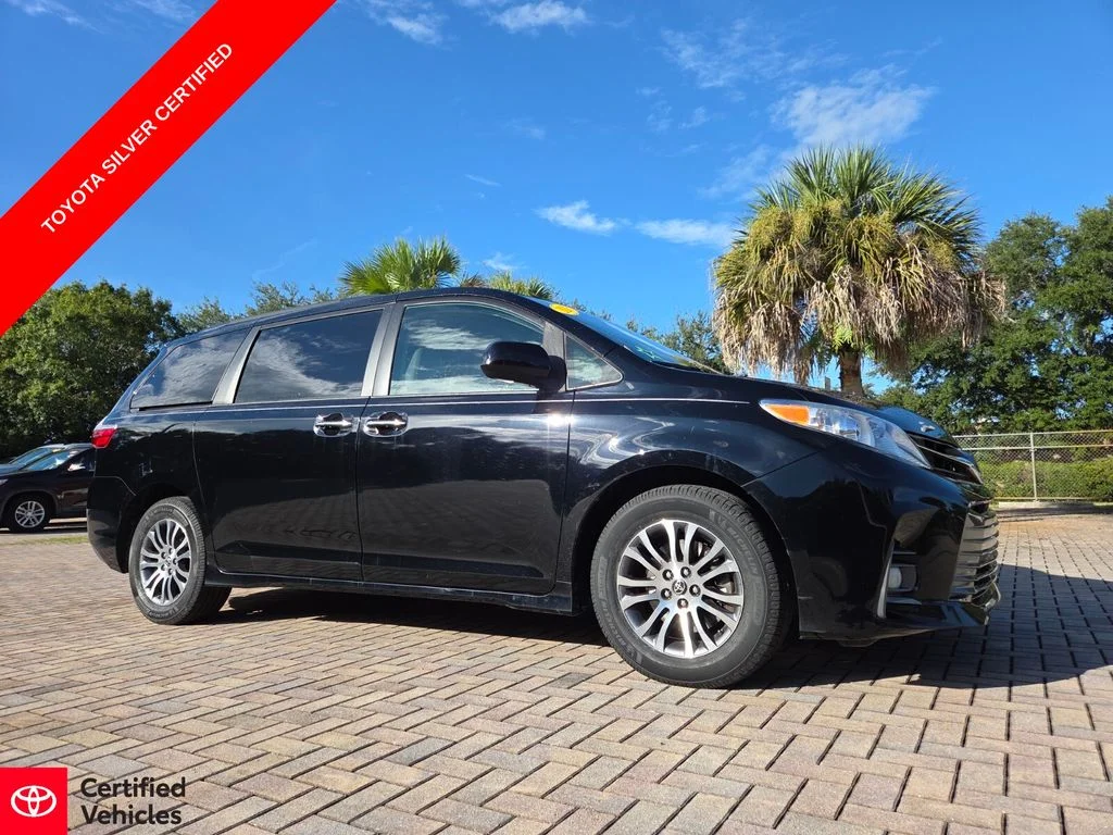 Certified Used 2020 Black Toyota XLE image 1
