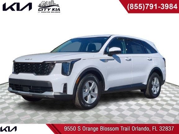 New 2026 White Kia LX image 1