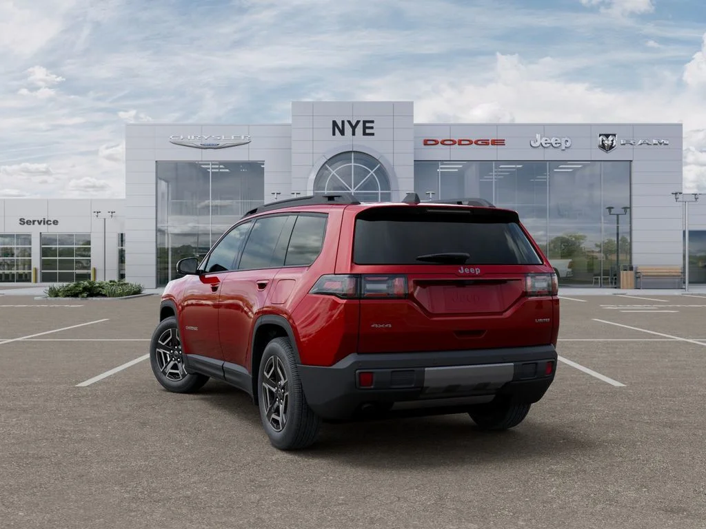 New 2026 Red Hot Pearlcoat Jeep Limited image 3