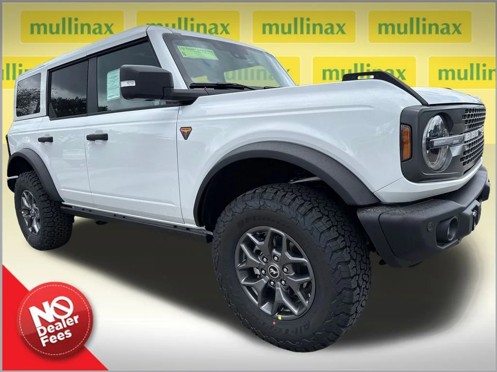 New 2025 White Ford Badlands image 1