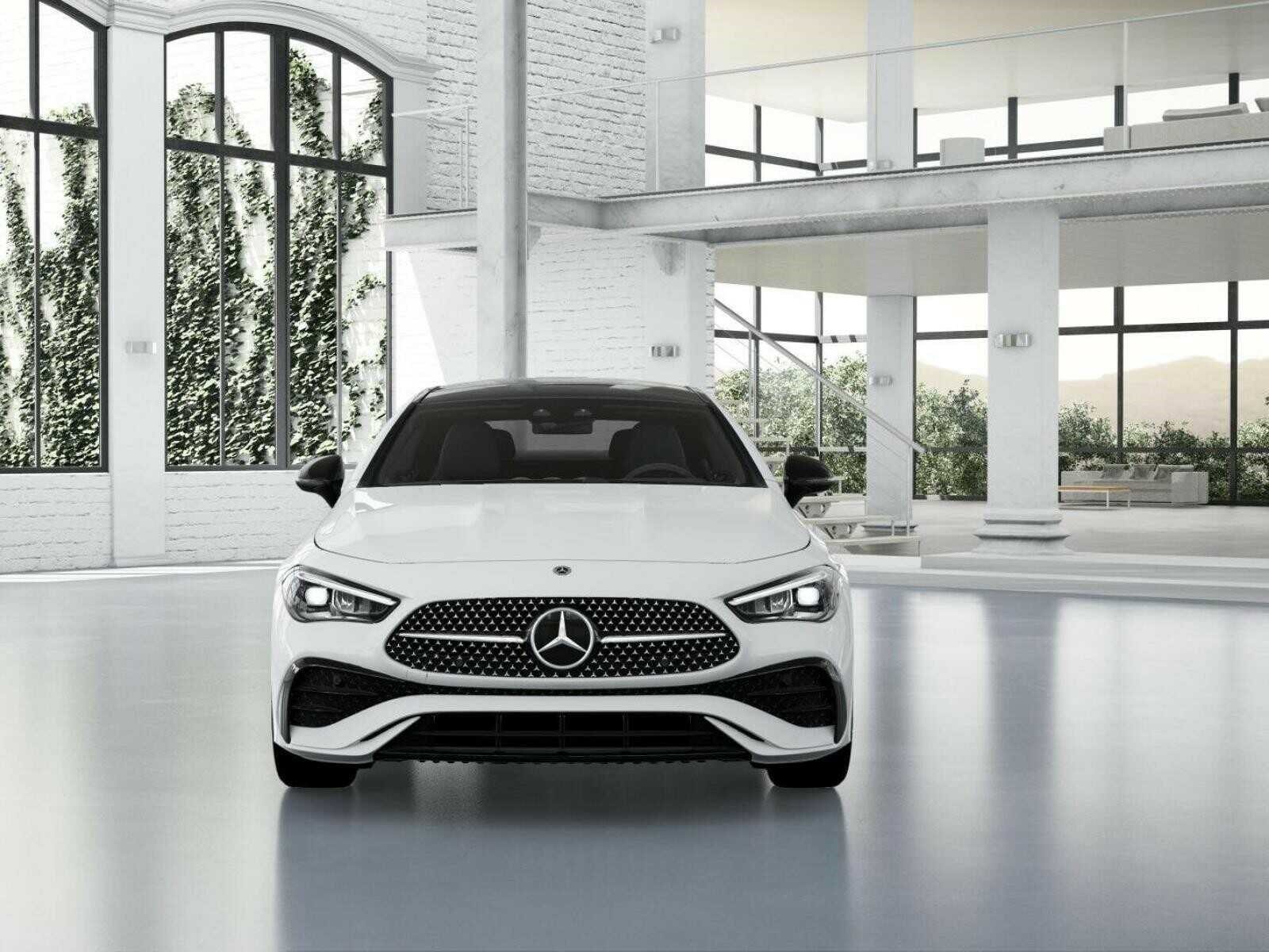 New 2026 Polar White Mercedes-Benz CLE 300 2D Coupe 4MATIC® image 8