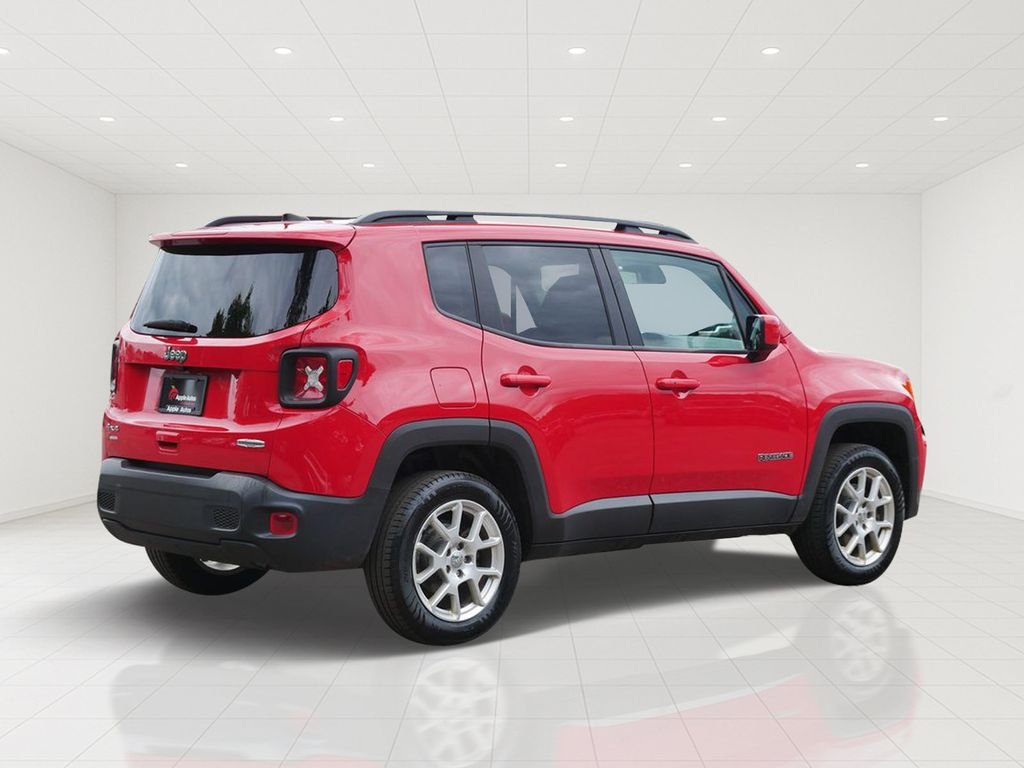 Certified Used 2020 Red Jeep Latitude image 3