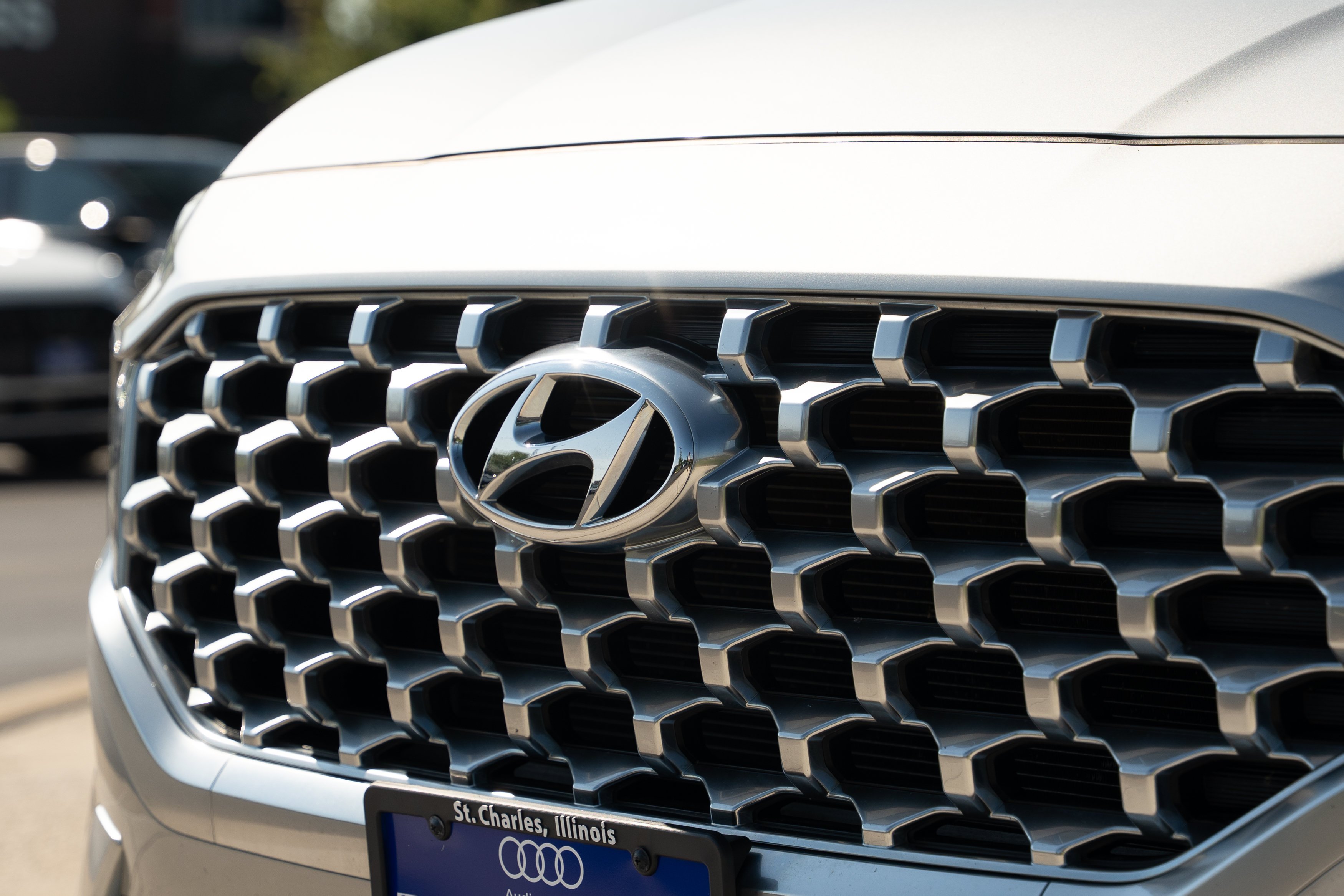 Used 2021 Shimmering Silver Hyundai SEL image 31