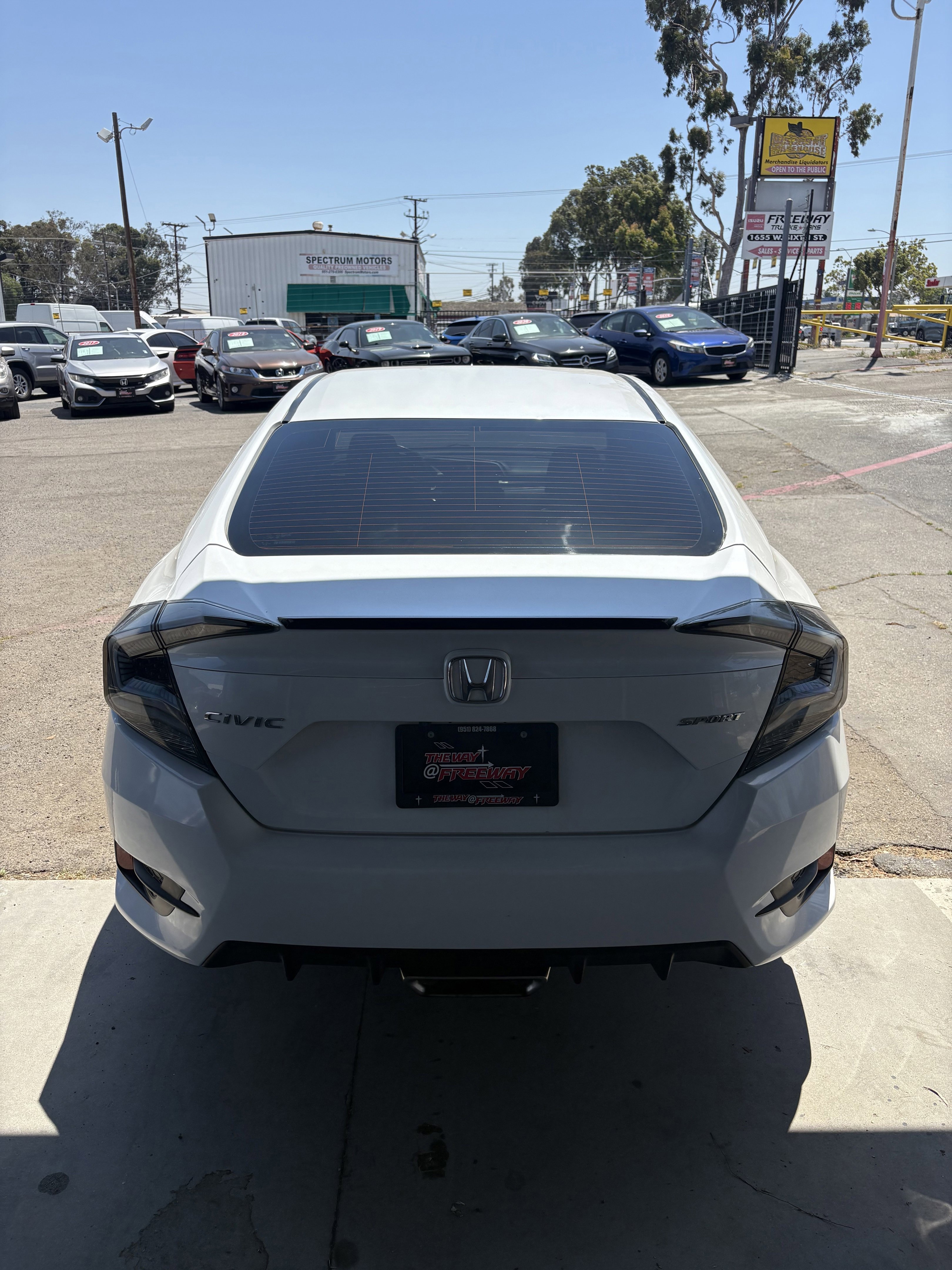 Used 2021 White Honda Sport image 5