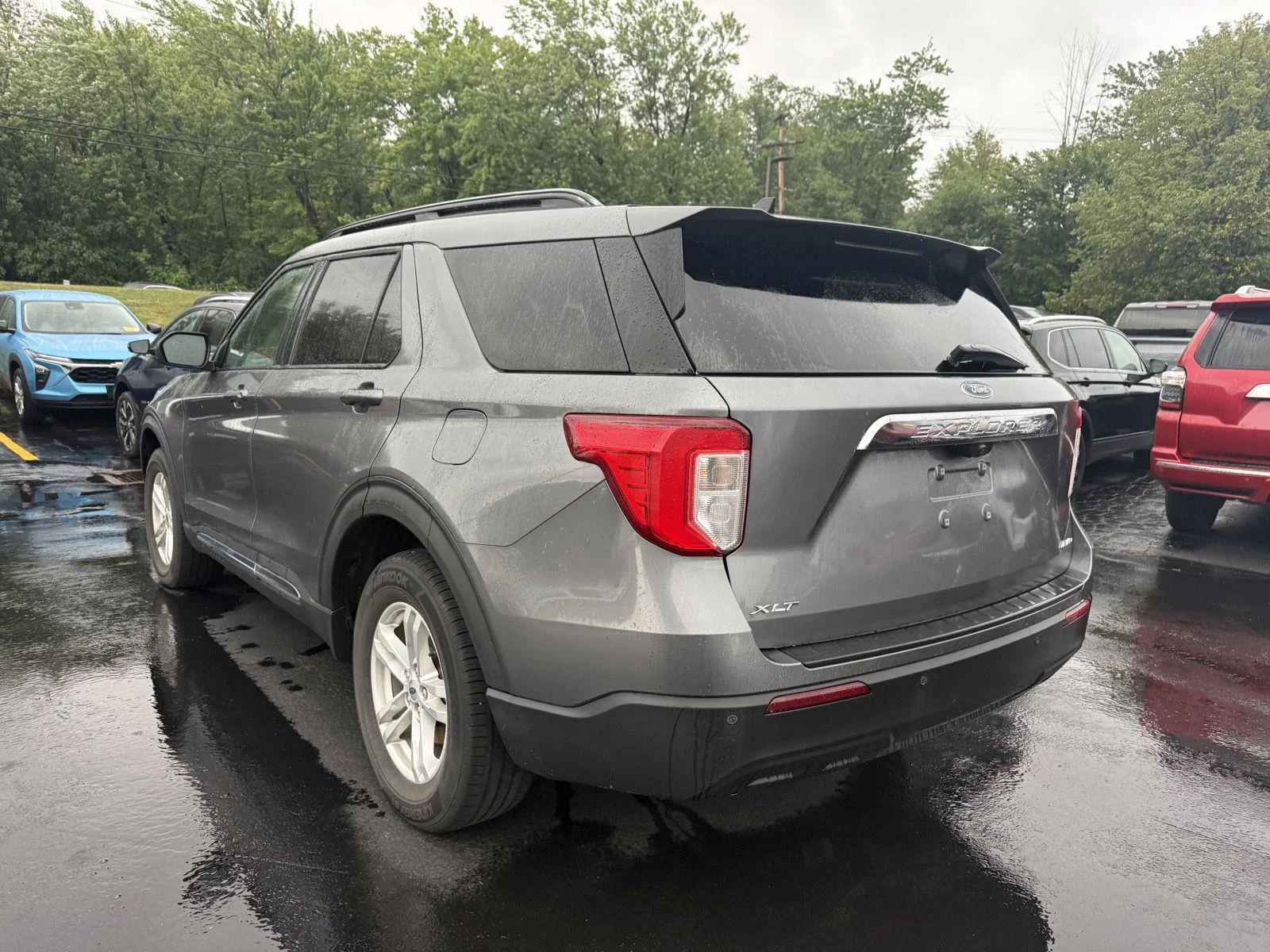 Used 2021 Carbonized Gray Ford XLT image 5