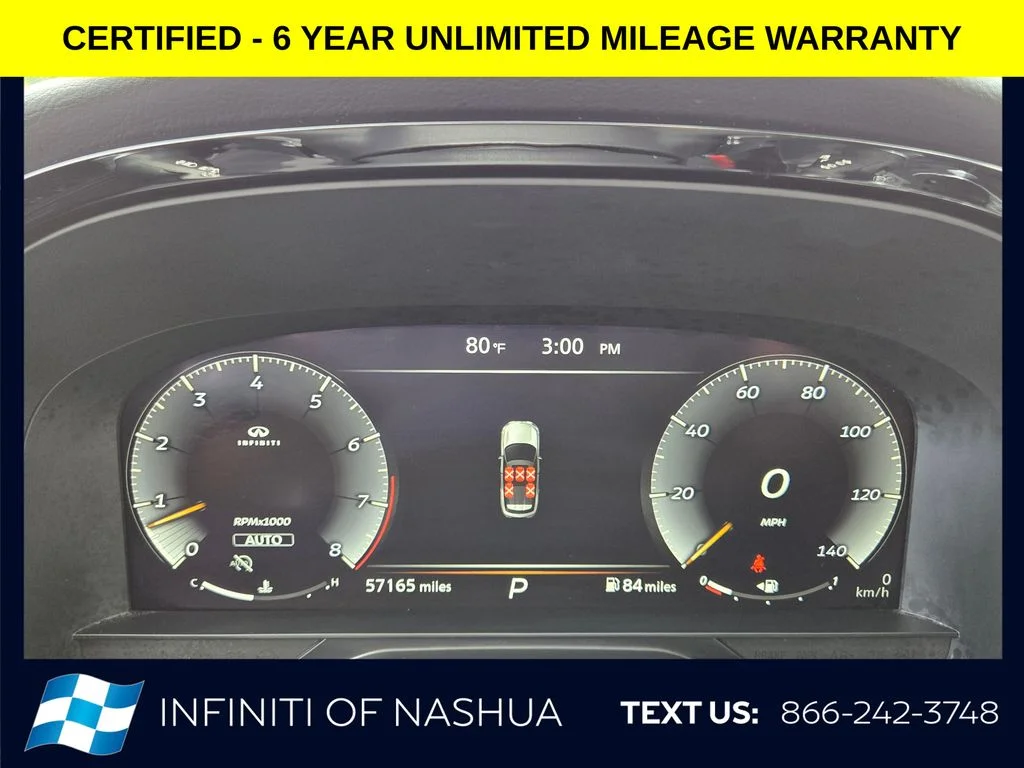 Certified Used 2023 White INFINITI LUXE image 23