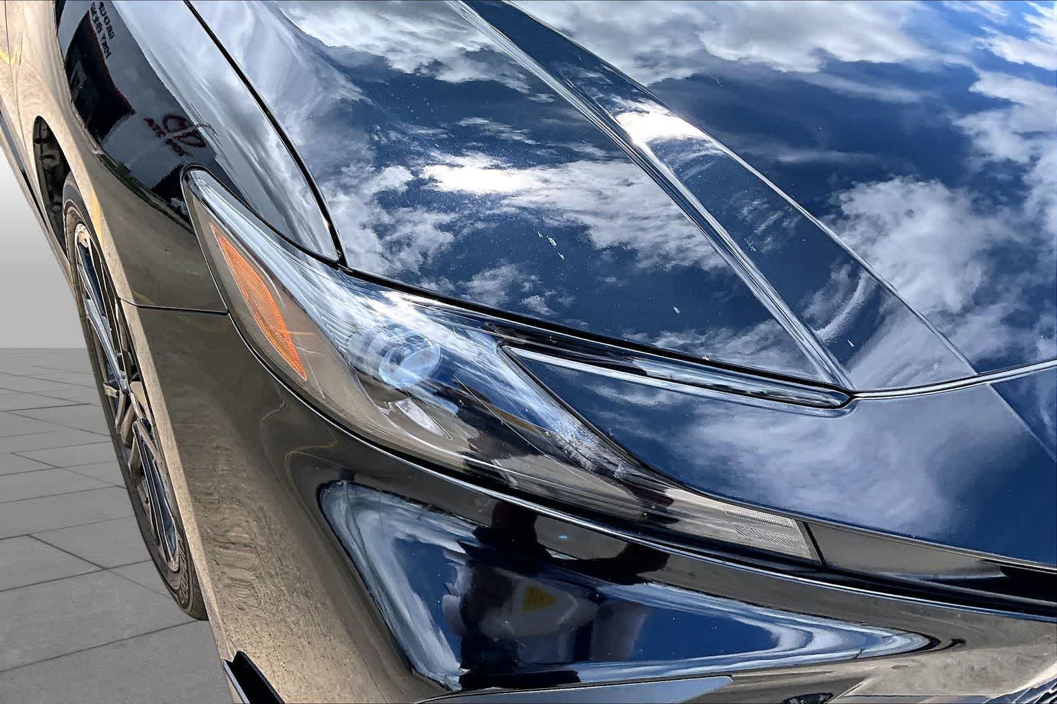 Used 2025 Midnight Black Metallic Toyota SE image 27