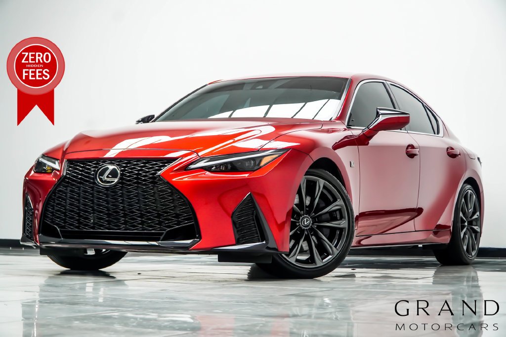 Used 2024 Red Lexus 350 F SPORT image 1