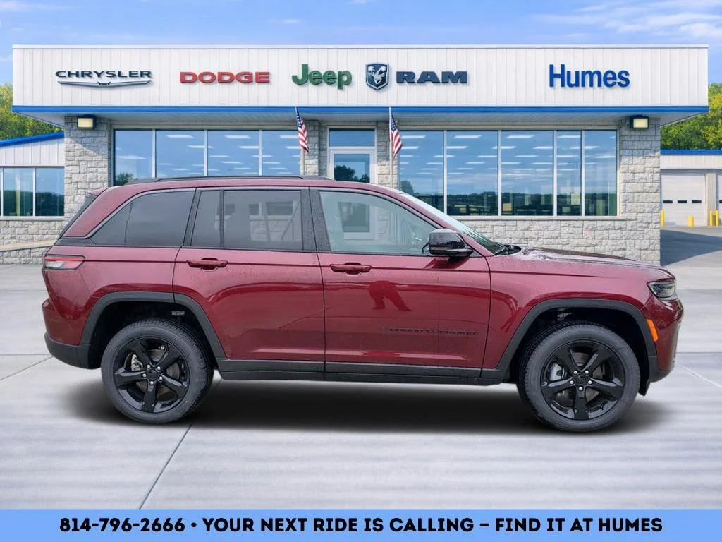 New 2026 Velvet Red Pearl-Coat Exterior Paint Jeep Limited image 2