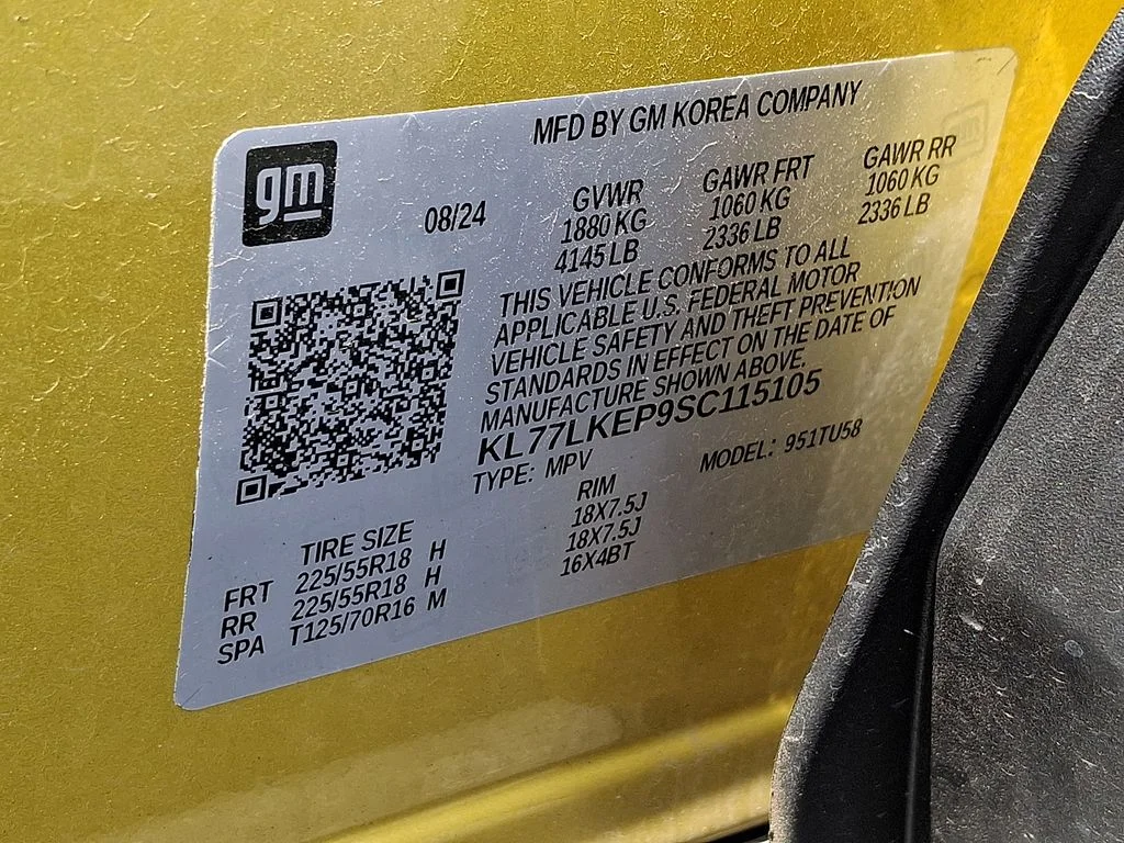 Used 2025 Yellow Chevrolet ACTIV image 26