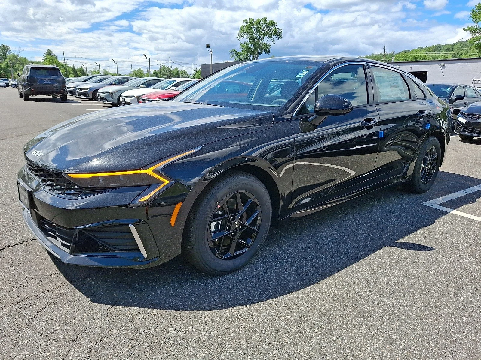 New 2026 Aurora Black Pearl Kia LXS FWD image 3