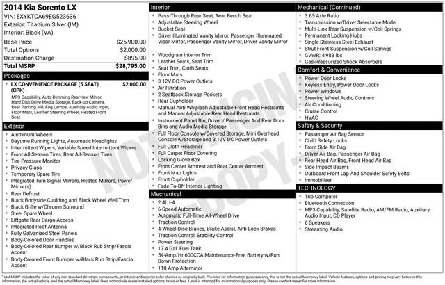 Used 2014 Gray Kia LX image 5