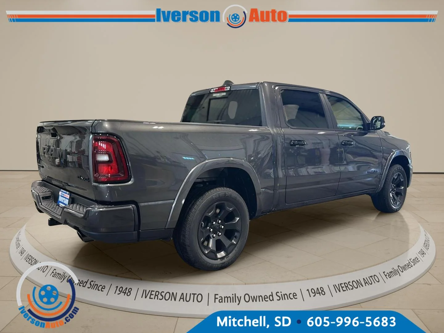 New 2027 Granite Crystal Metallic Clearcoat Ram Big Horn image 7