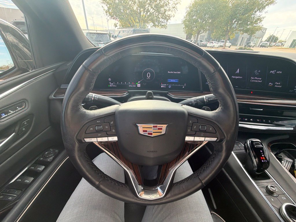Used 2023 Black Cadillac Premium Luxury image 17