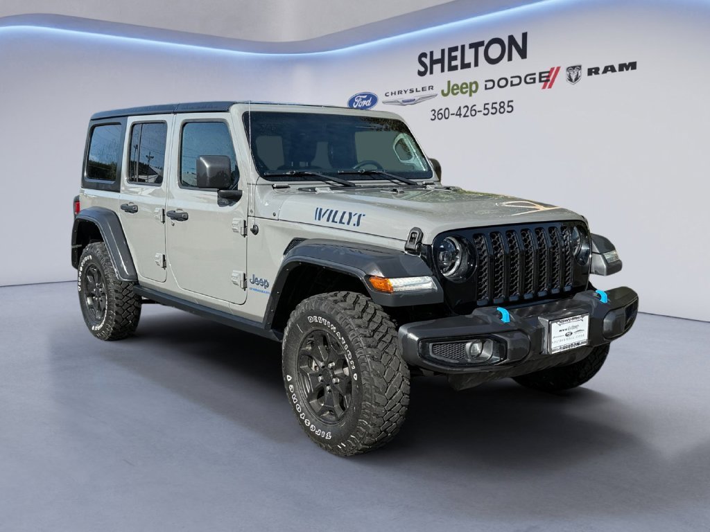 Used 2023 Gray Jeep Willys 4xe image 8