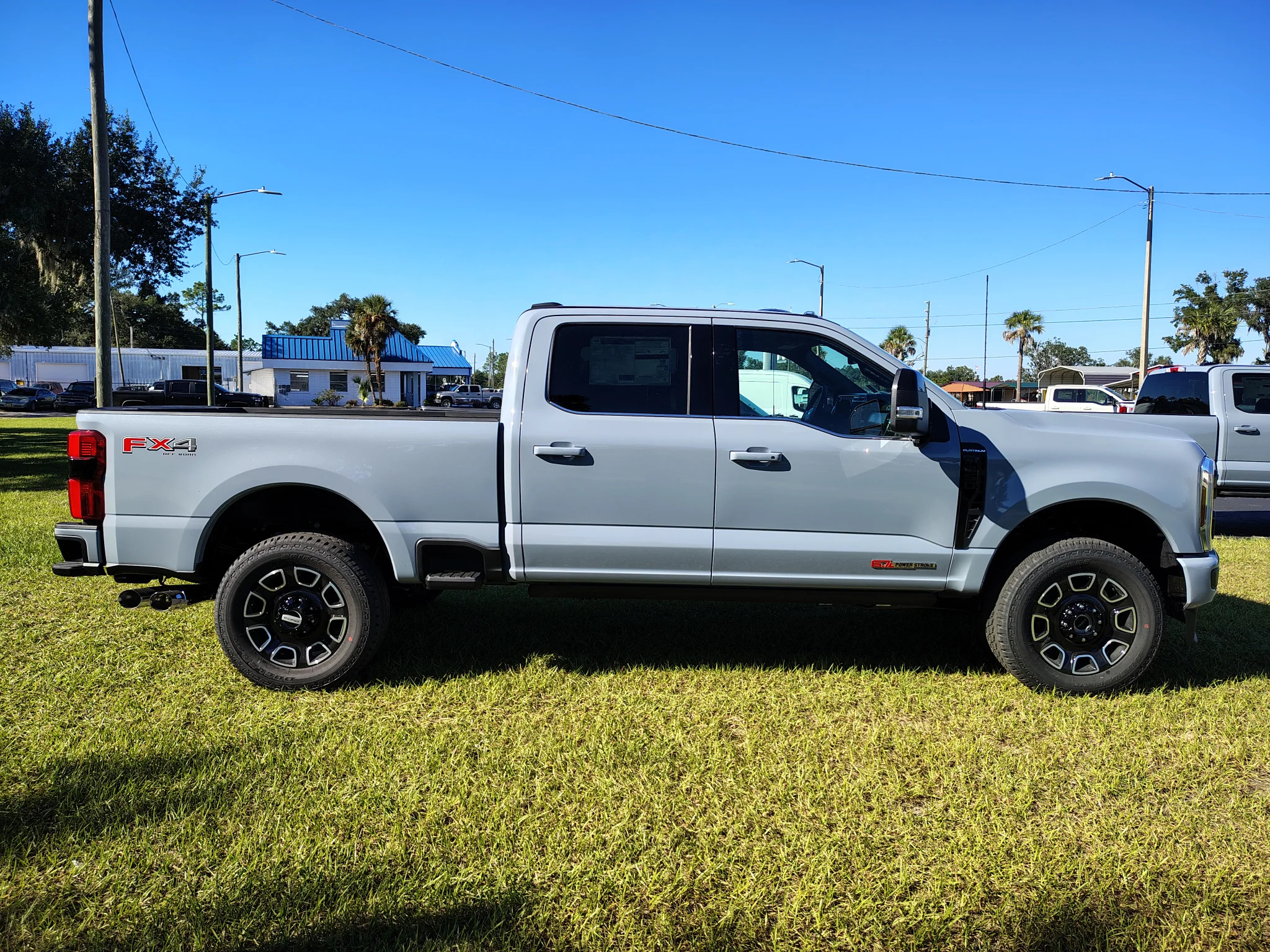 New 2027 Glacier Gray Metallic Tri-Coat Ford F-350® Platinum® image 9