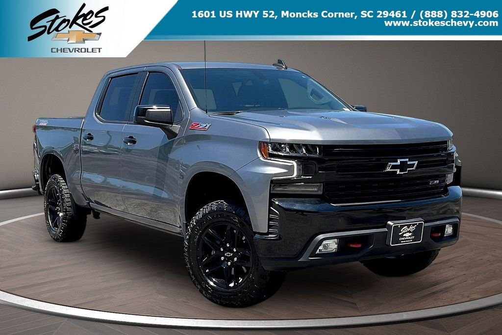 Used 2021 Gray Chevrolet LT Trail Boss image 1