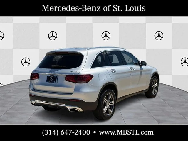 Used 2020 Silver Mercedes-Benz GLC 300 image 3