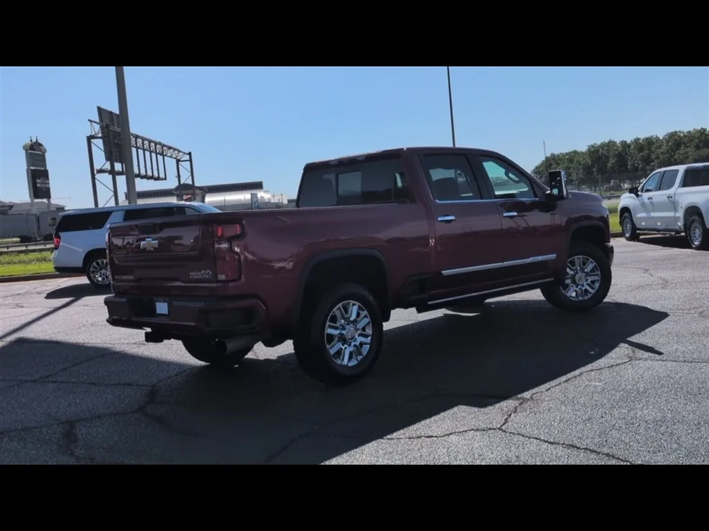 Used 2025 Radiant Red Tintcoat Chevrolet High Country image 8