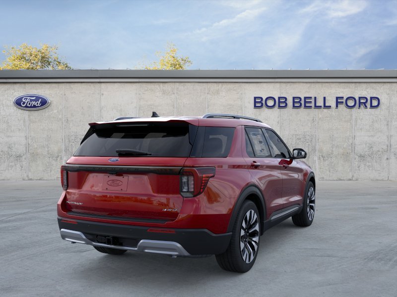 New 2026 Red Ford Platinum image 8