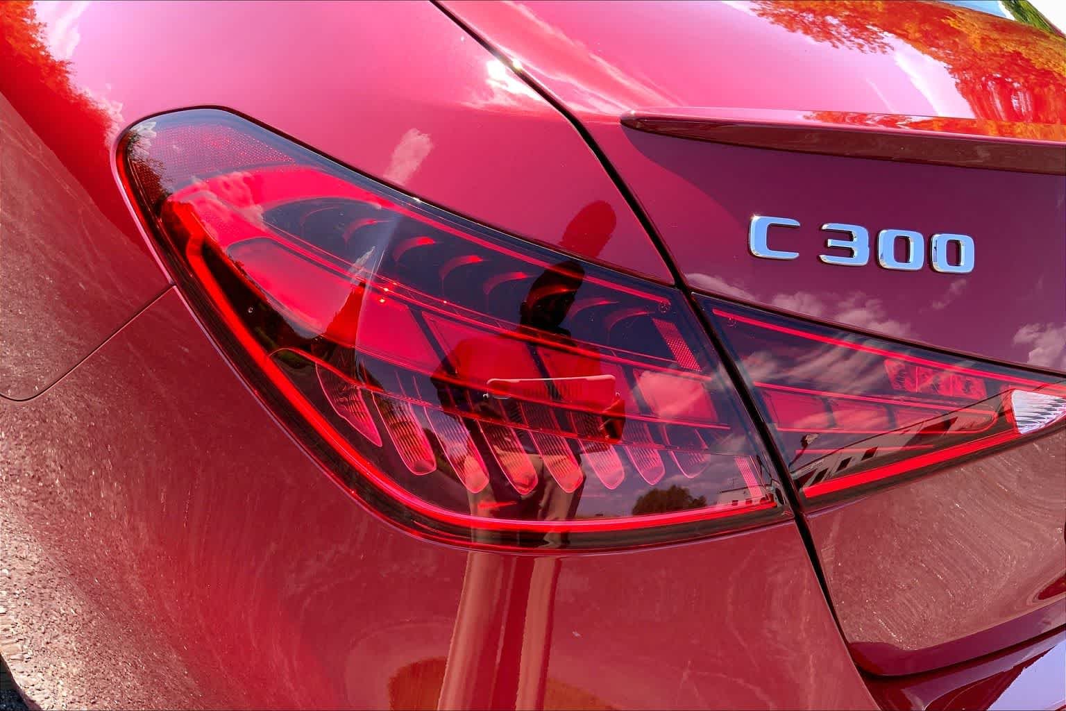New 2025 MANUFAKTUR Patagonia Red Metallic Mercedes-Benz C 300 image 14