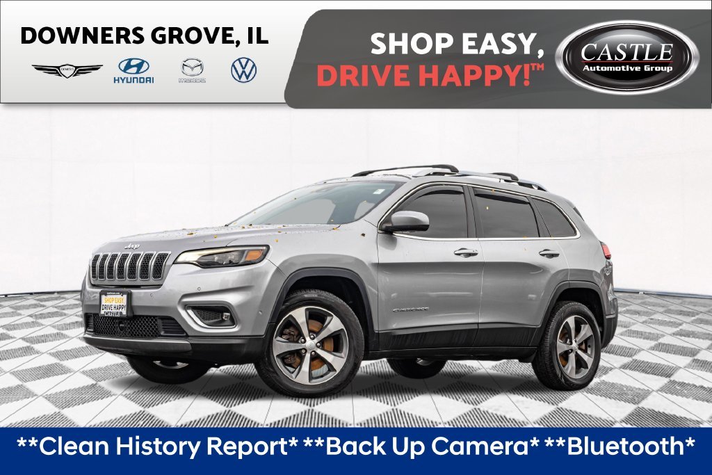Used 2021 Silver Jeep Limited image 1