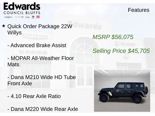 New 2026 Gray Jeep Willys image 9