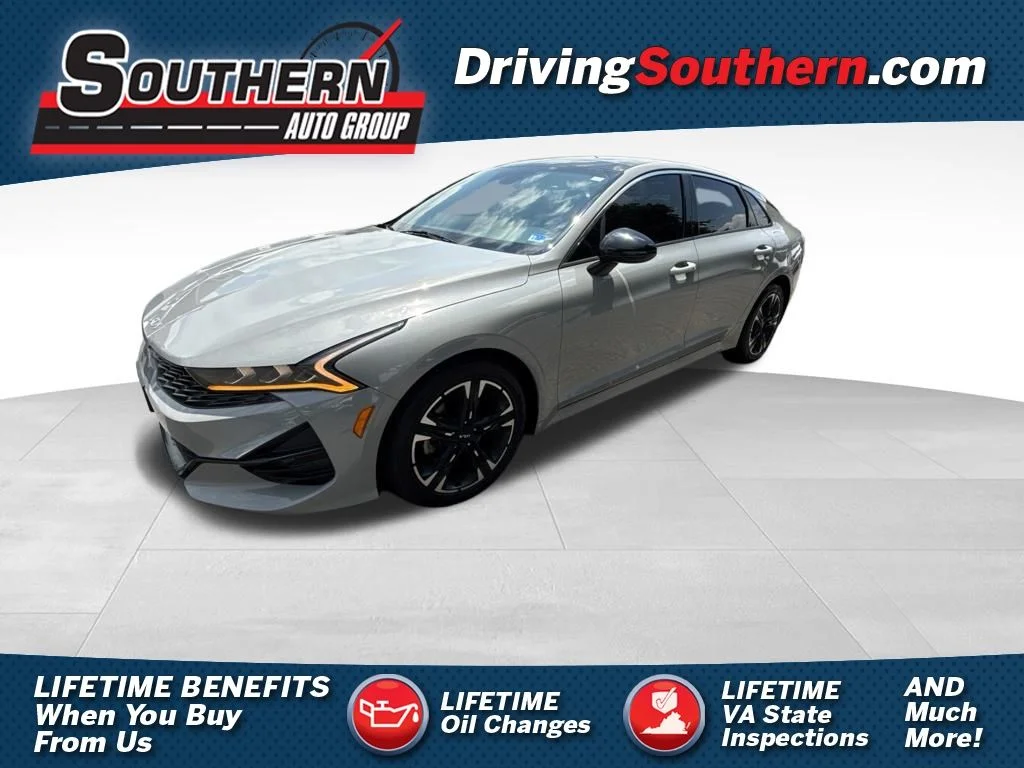 Used 2022 Gray Kia GT-Line image 1