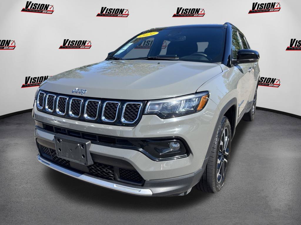 Used 2024 Gray Jeep Limited image 1