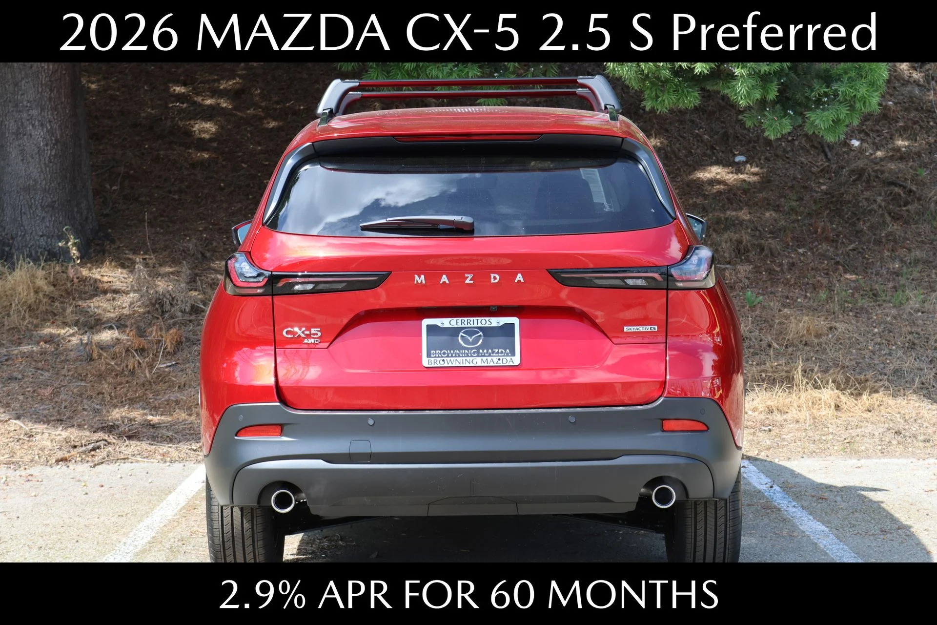 New 2026 Soul Red Crystal Metallic Mazda 2.5 S Preferred AWD image 4