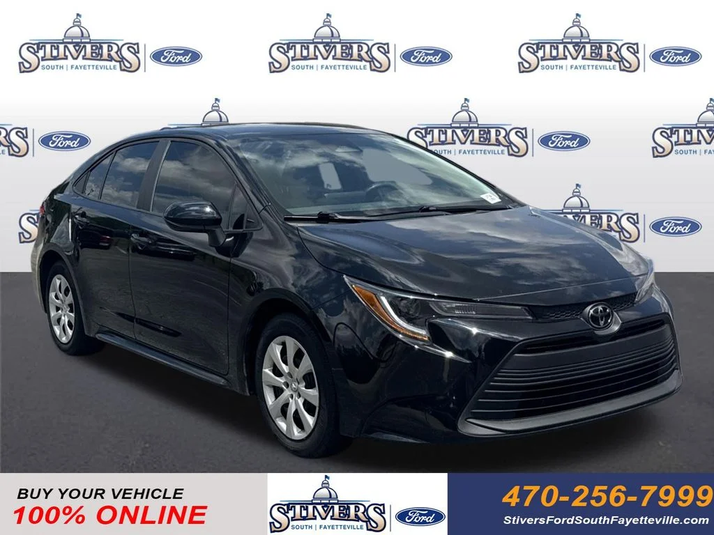 Used 2024 Black Toyota LE image 1