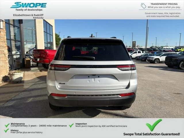New 2026 Silver Zynith Exterior Paint Jeep Laredo image 4
