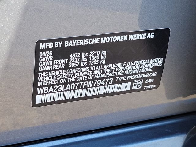 New 2026 Gray BMW 330i xDrive image 32