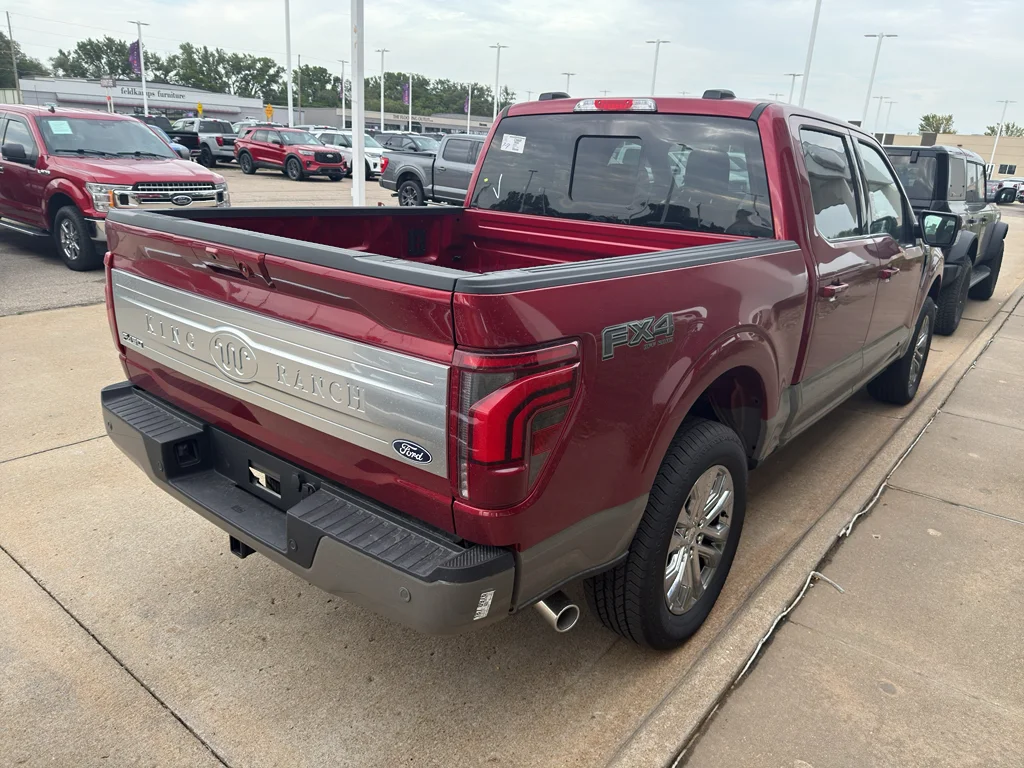 New 2026 Ruby Red Metallic Tinted Clearcoat Ford King Ranch® image 7
