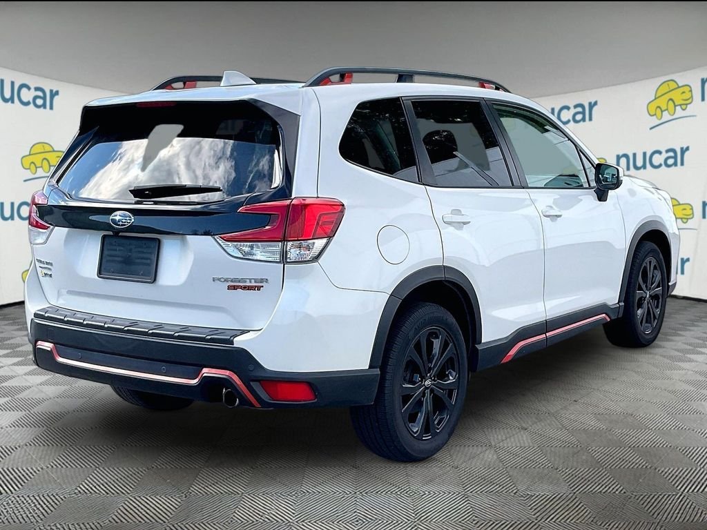 Used 2020 Crystal White Pearl Subaru Sport image 6