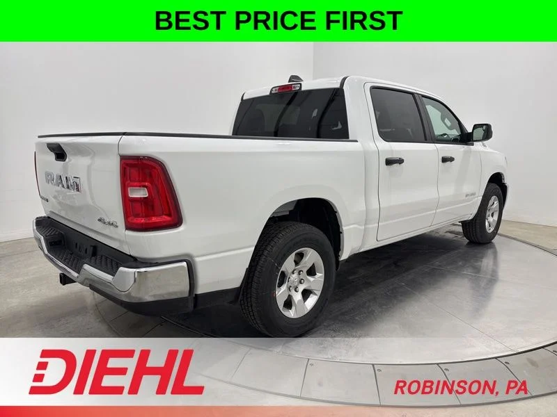 New 2026 Bright White Clear-Coat Exterior Paint RAM Big Horn/Lone Star image 7