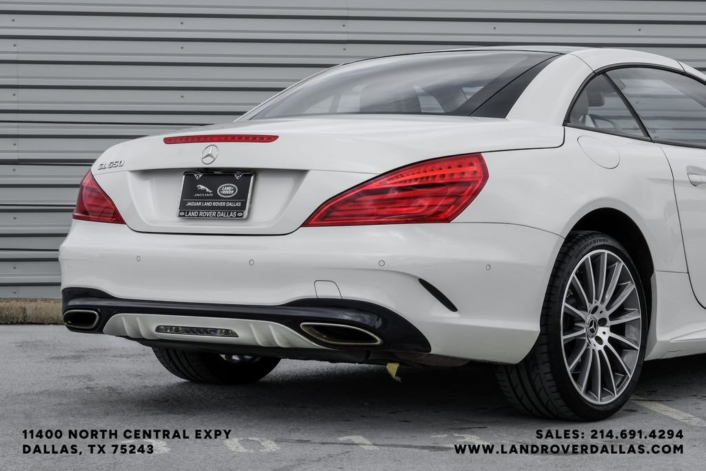 Used 2018 White Mercedes-Benz SL 550 image 9