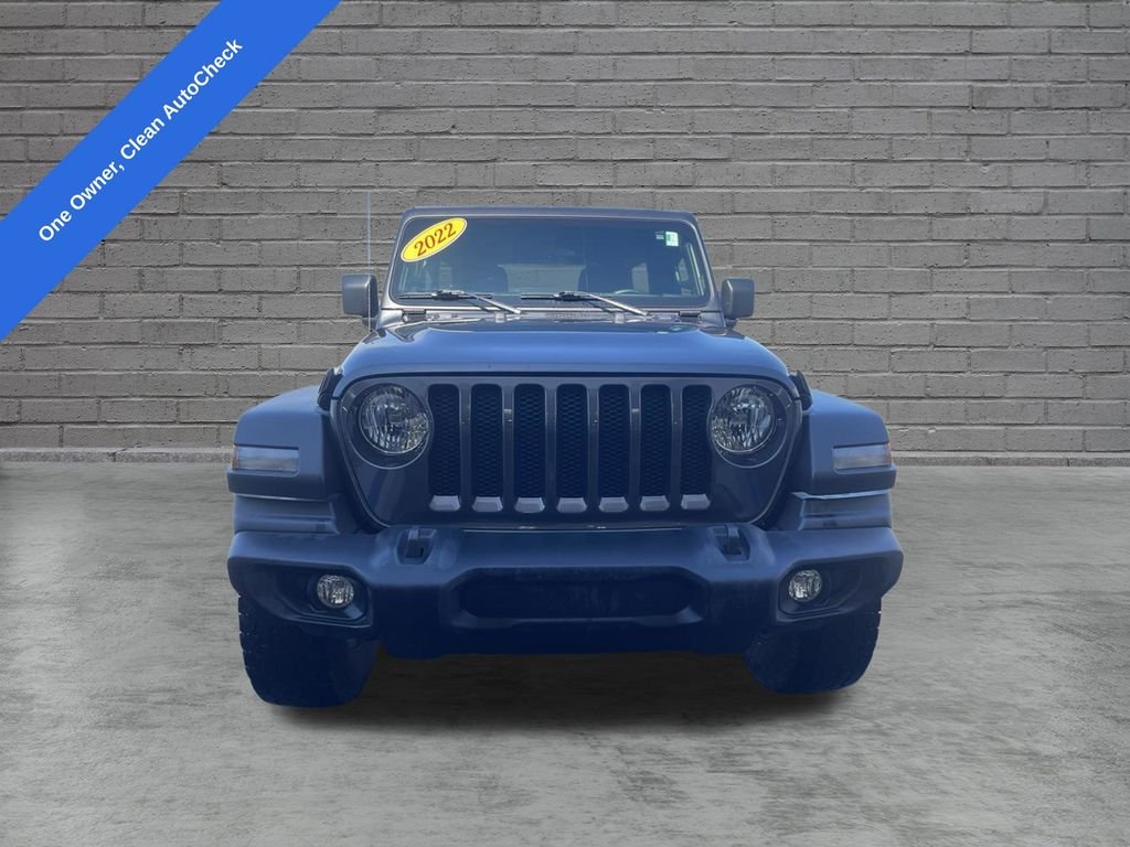 Used 2022 Gray Jeep Unlimited Sport S image 2
