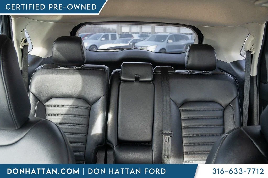 Certified Used 2022 Blue Ford SEL image 14