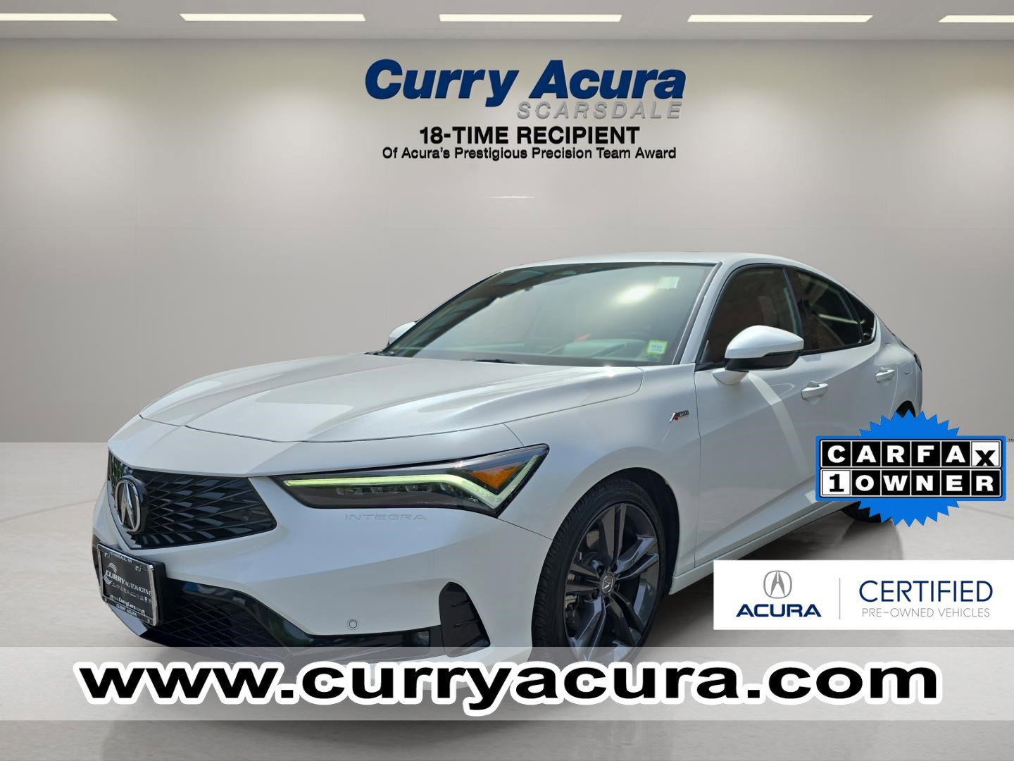 Certified Used 2025 Platinum White Pearl Acura w/A-Spec Technology Package image 33