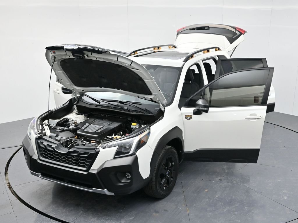 Used 2023 Crystal White Pearl Subaru Wilderness image 54