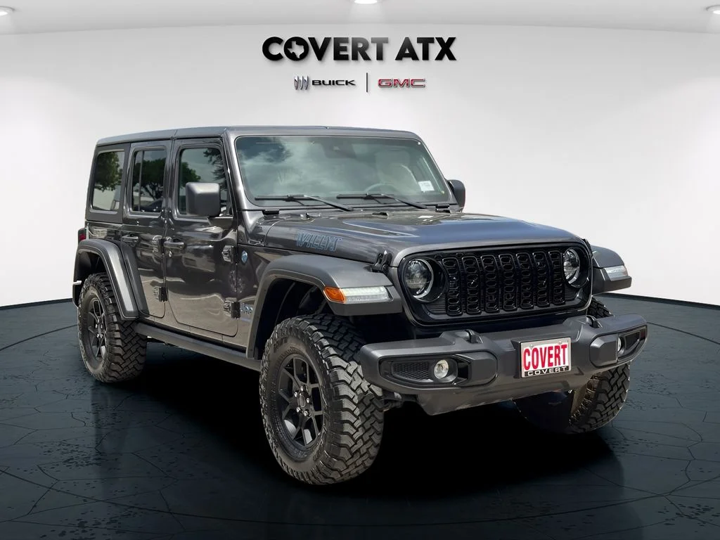 Used 2025 Gray Jeep Willys 4xe image 8