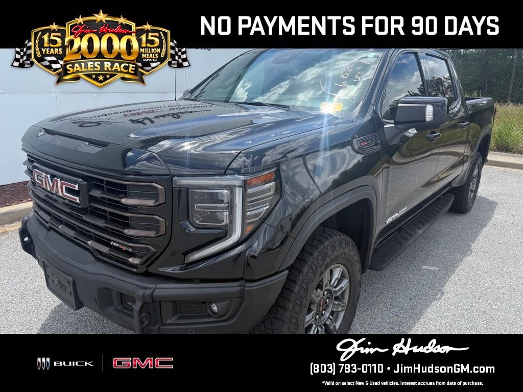 Used 2024 Black GMC AT4X image 1