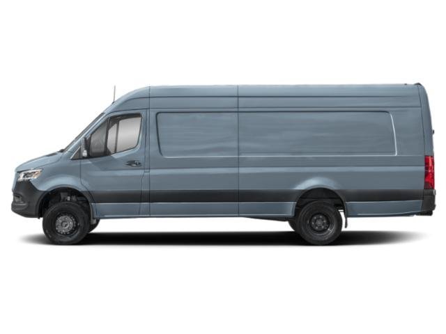 New 2026 Obsidian Black Metallic Mercedes-Benz 3500XD High Roof I4 Diesel HO 170 Extended RWD image 3