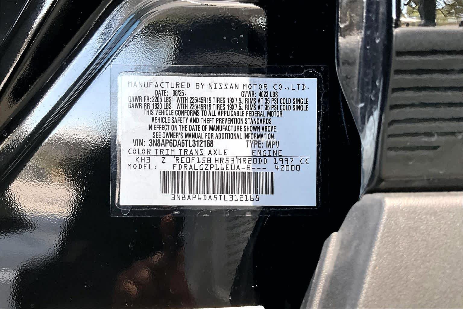 Certified Used 2026 Super Black Nissan SR image 34