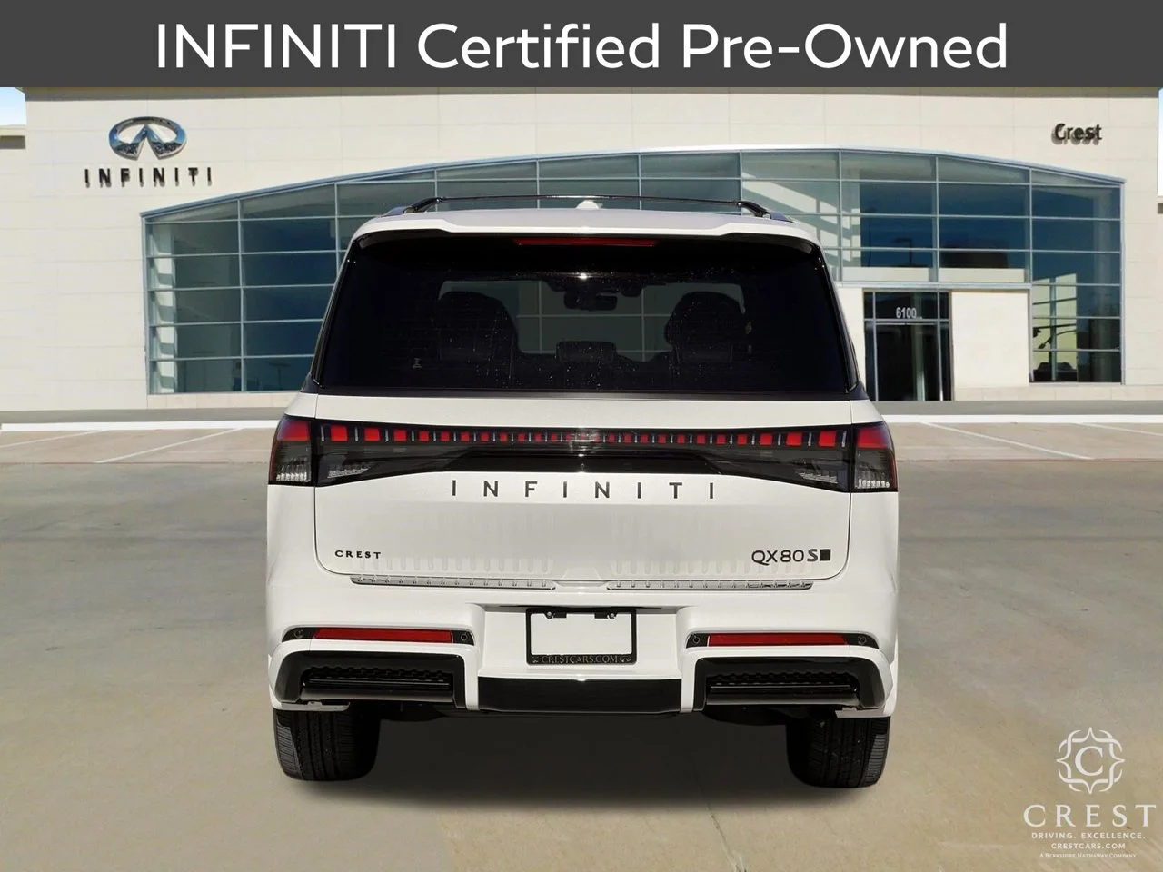 Certified Used 2026 Radiant White INFINITI SPORT image 4