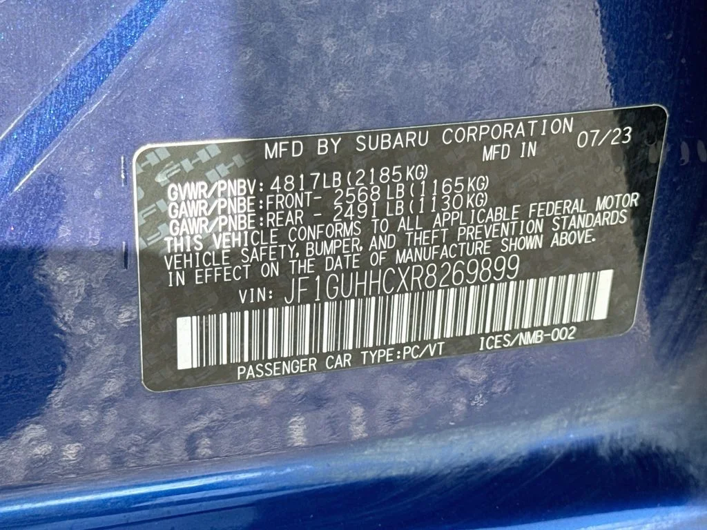 Certified Used 2024 Blue Subaru 2.5RS image 38