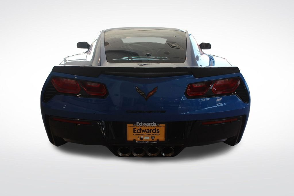 Used 2016 Blue Chevrolet Stingray Z51 image 4